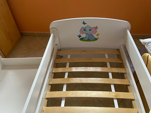 Kinderbett weiß holz mit - holz,